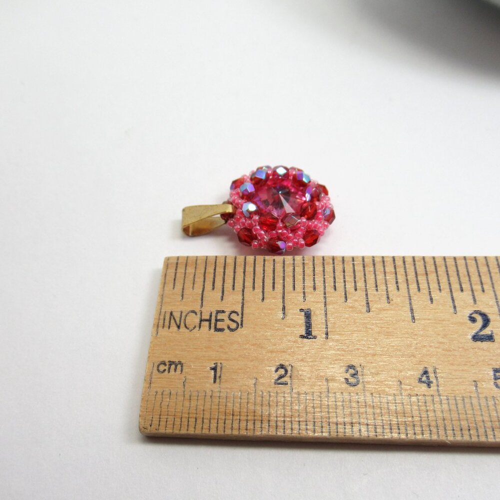 Handmade Rivoli Pendant - Picture 8 of 10